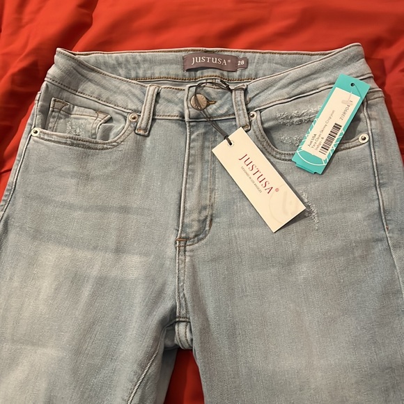 Just USA size 6/28 light jeans - Picture 5 of 8